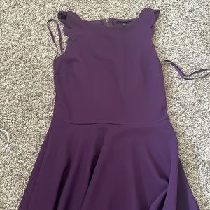 Purple dress